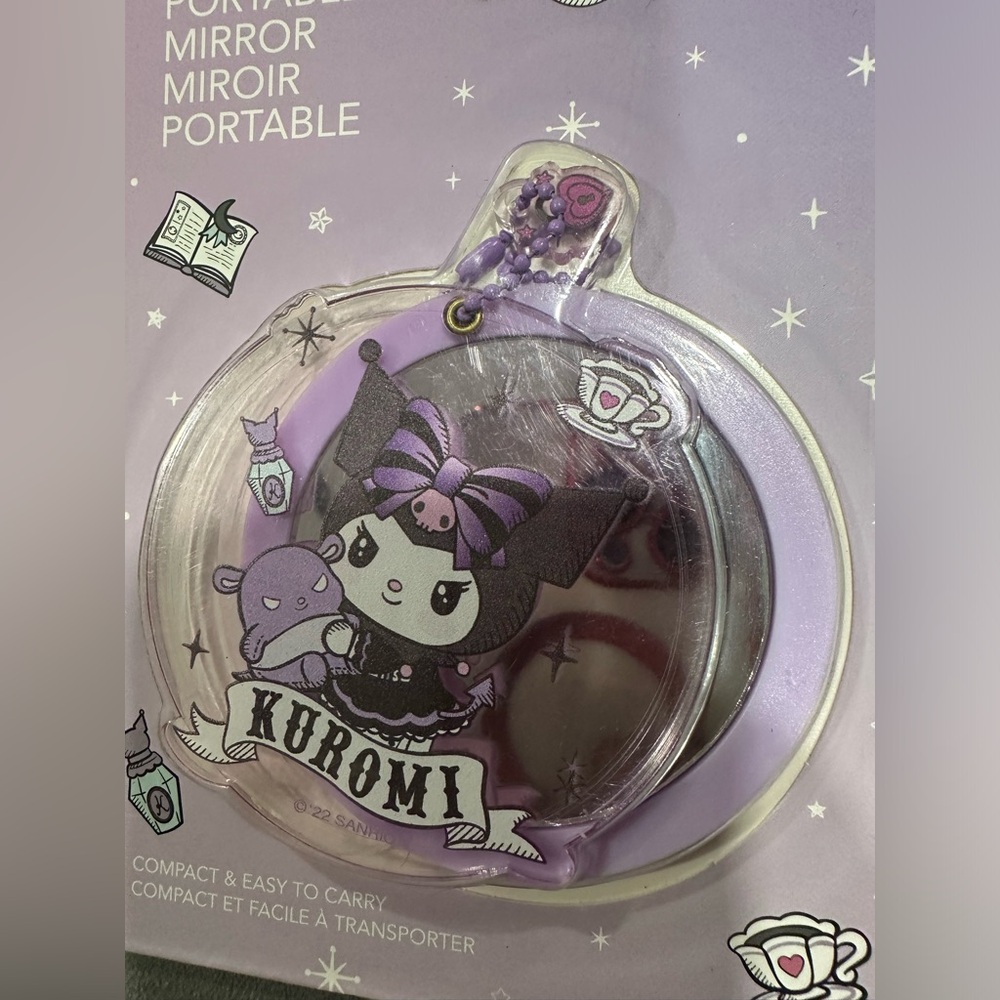 Kuromi Miniso Portable Mirror brand new